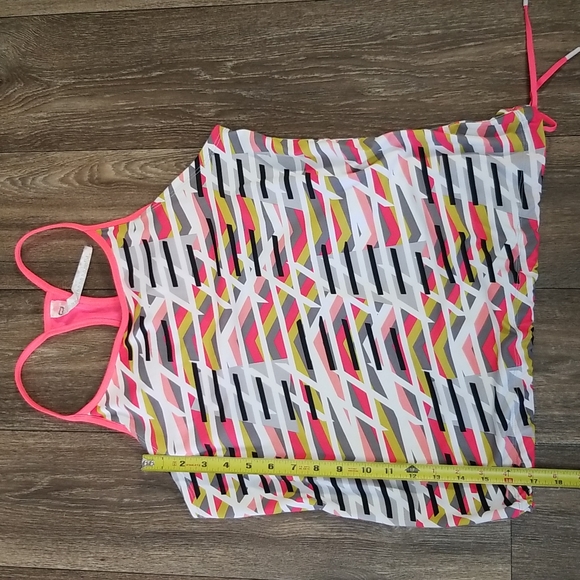 Fabletics Norwalk Athletic Built in Bra Neon Tank Size XS - Picture 6 of 6